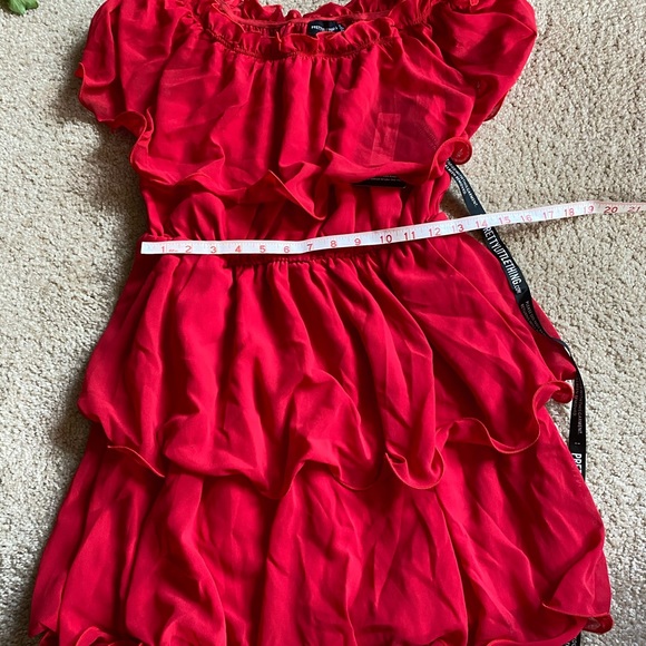 Dress, Red 3-Tiered BNWT - Picture 2 of 8